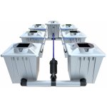 ALIEN Hydroponics RDWC 6 Pot 20L Silver Series – Zboží Mobilmania