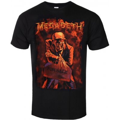 Rock off tričko metal Megadeth Peace Sells černá – Zbozi.Blesk.cz