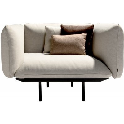 Tribu Nízké křeslo s vysokými područkami Senja Sofa, Tribu, 122x92x77 cm, bez polstrů