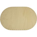překližka tl.4 mm ovál 44x28 cm s otvory 22P4428V – Sleviste.cz