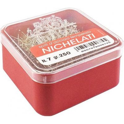 Texi Ocelový špendlík, poniklovaný, 32x0,6 mm (box 250 g) - TVRZENÝ – Zboží Dáma