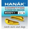 Rybářské lanko Hanák Competition Tungsten Body+ zlaté 2,7mm 0,35g 10ks