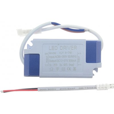 Napájecí zdroj pro 12-18W LED, 30-60V, 300mA, IP40 – Hledejceny.cz
