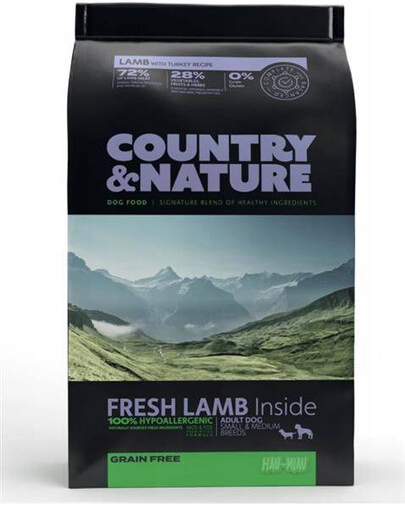 Country&Nature Lamb with Turkey 3 kg