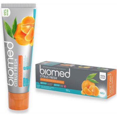 Biomed Zubní pasta pro dlouhotrvající svěží dech Citrus Fresh 100 g – Zboží Mobilmania