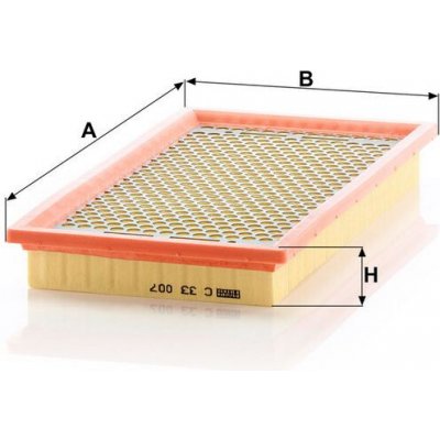 MANN-FILTER Vzduchový filtr MANN MF C33007 – Hledejceny.cz