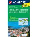 Mapy Kompass: WK 253 Samos Nördlicher Dodekanes 1:50 000