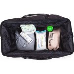 Childhome taška Mommy Bag Puffered Black – Zboží Mobilmania