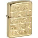 Zippo Hieroglyphs Design, leštěný – Hledejceny.cz