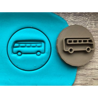 TVOŘÍTKO Autobus II Rozměr: 6 cm, + Vykrajovátko: Ano – Hledejceny.cz