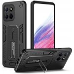 Pouzdro Levné Kryty Odolný Kryt Brave armor case černý – Honor X6 / X8 5G