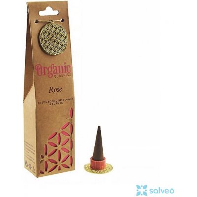 Organic Vonné kužílky ROSE 12 ks – Zboží Dáma