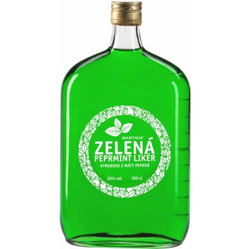 Bartida Zelená Peprmint 1 l (holá láhev)