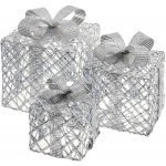 Emos ZY2235 LED dárky 3 velikosti venkovní studená bílá časovač – Hledejceny.cz