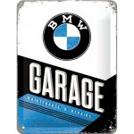 Postershop Plechová cedule - BMW Garage 20x15 cm