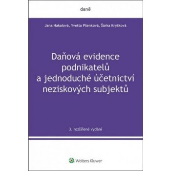 Daňová evidence podnikatelů a jednoduché účetnictví neziskových subjektů