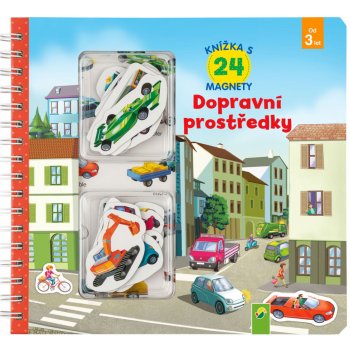 Lidl Dětská knížka s 24 magnety Dopravní prostředky od 199 Kč - Heureka.cz