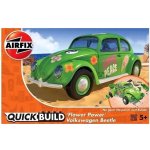 Airfix Quick Bulid J6031 Volkswagen Beetle Flower Power – Zboží Živě