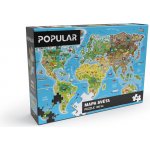 POPULAR Mapa světa 160 dílků – Zboží Dáma