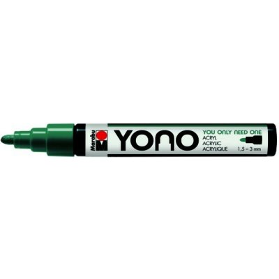 Marabu YONO Akrylový popisovač 159 Zelené jmelí 1,5-3mm – Hledejceny.cz