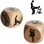 Popron.cz Dřevěné kostky Kamasutra – Zboží Dáma