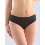 Gina dámské kalhotky bokové se širokým bokem širší bok šité jednobarevné Disco Solid 16152P černá – Zboží Dáma