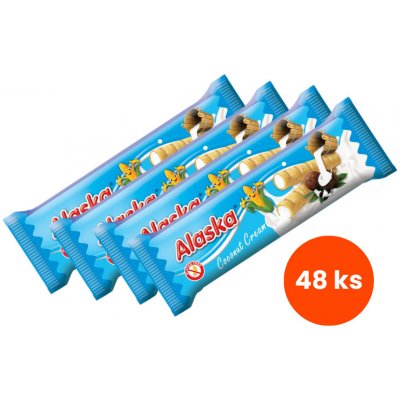 Alaska Kukuřičné trubičky kokosové 864 g – Sleviste.cz