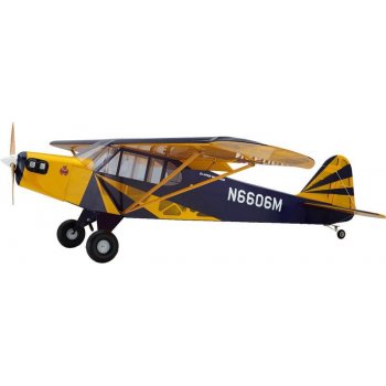 Super Flying Model Sport Cub Clipped Wing ARF modrá 1:4