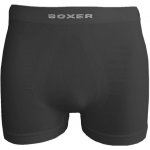 Supplex bezešvé pánské boxerky černá – Zboží Dáma