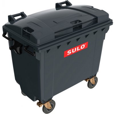 Sulo Umwelttechnik GmbH Kontejner plastový 660 l černý – Zboží Dáma