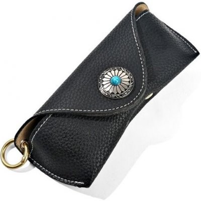 Contacts kožené pouzdro na brýle Tarok černé Contacts 23060809342180790BK – Zbozi.Blesk.cz