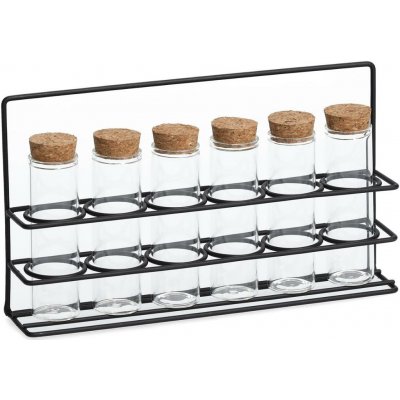 ZELLER Stojan na koření 6 × 55 ml skleněné dózy – Hledejceny.cz