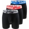 Boxerky, trenky, slipy, tanga Nike Sada 3 kusů boxerek 0000KE1225 černá