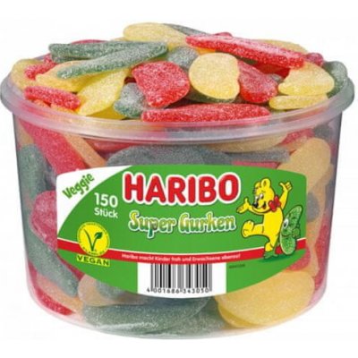 Haribo Kinder Super Gurken želé bonbony 1350 g – Zboží Mobilmania