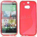 Pouzdro S Case HTC One 2 M8 červené