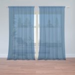Sablio Záclony Námořní modrá 2: 2ks 150x250cm – Hledejceny.cz