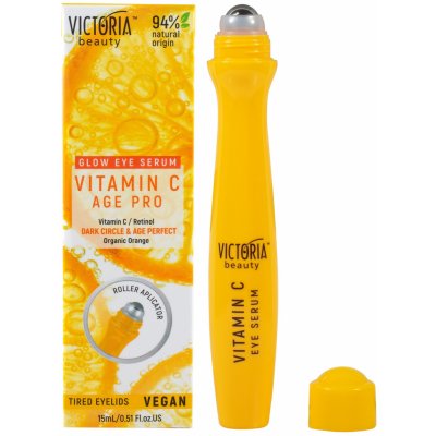 Victoria beauty Vitamin C Age Pro Roll-on k prozáření očního okolí 15 ml – Zbozi.Blesk.cz