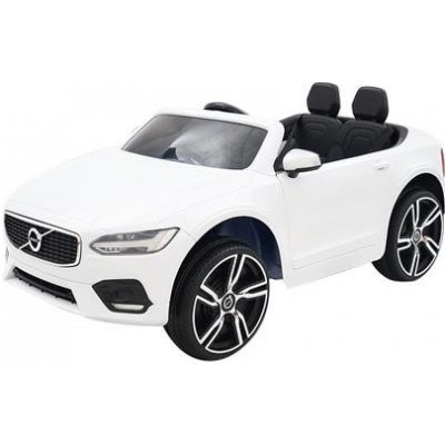 Dětské elektrické auto Volvo S90 bílá – Zboží Mobilmania