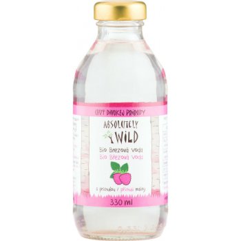 Natural Bio Březová voda s příchutí maliny 330ml