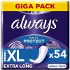 Hygienické vložky Always Intimky Daily Protect Extra Long 54 ks