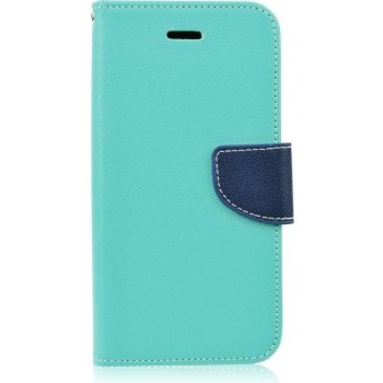 Pouzdro Fancy Book HTC U11 tyrkysové