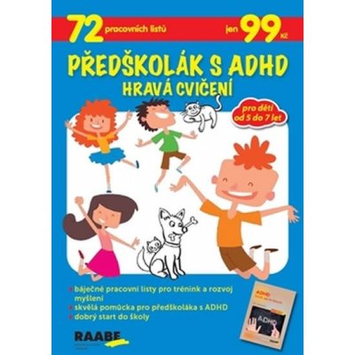 Předškolák s ADHD Hravá cvičení – Zbozi.Blesk.cz