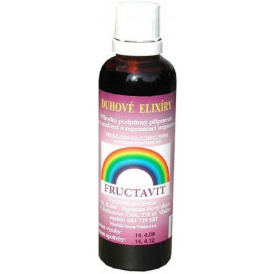 Duhové elixíry Fructavit 50 ml – Hledejceny.cz