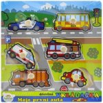 MPZ Rock David vkládačka moje první auta 6 ks – Sleviste.cz