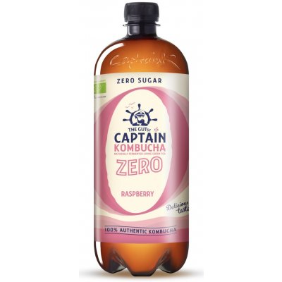 Captain Kombucha Zero Malina 1 l – Zboží Dáma