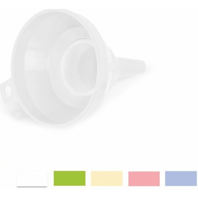 ORION Nálevka 6 cm + sítko, plast, barvy mix – Zboží Mobilmania