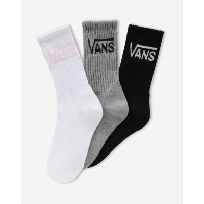 Vans WM CLASSIC CREW WMNS 3PK ponožky VN0A49ZF9RP1 – Zboží Mobilmania