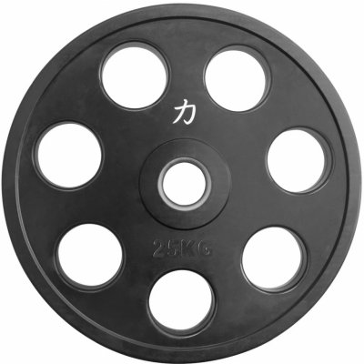 STRENGTHSYSTEM Olympijský kotouč Easy Grip pogumovaný 25 kg 51 mm – Hledejceny.cz