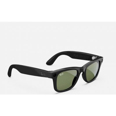 Meta Ray-Ban Wayfarer Shiny Black G15 Green RW4006 601/7150 – Zboží Živě