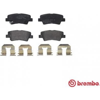 Sada brzdových destiček BREMBO P30067 | Zboží Auto